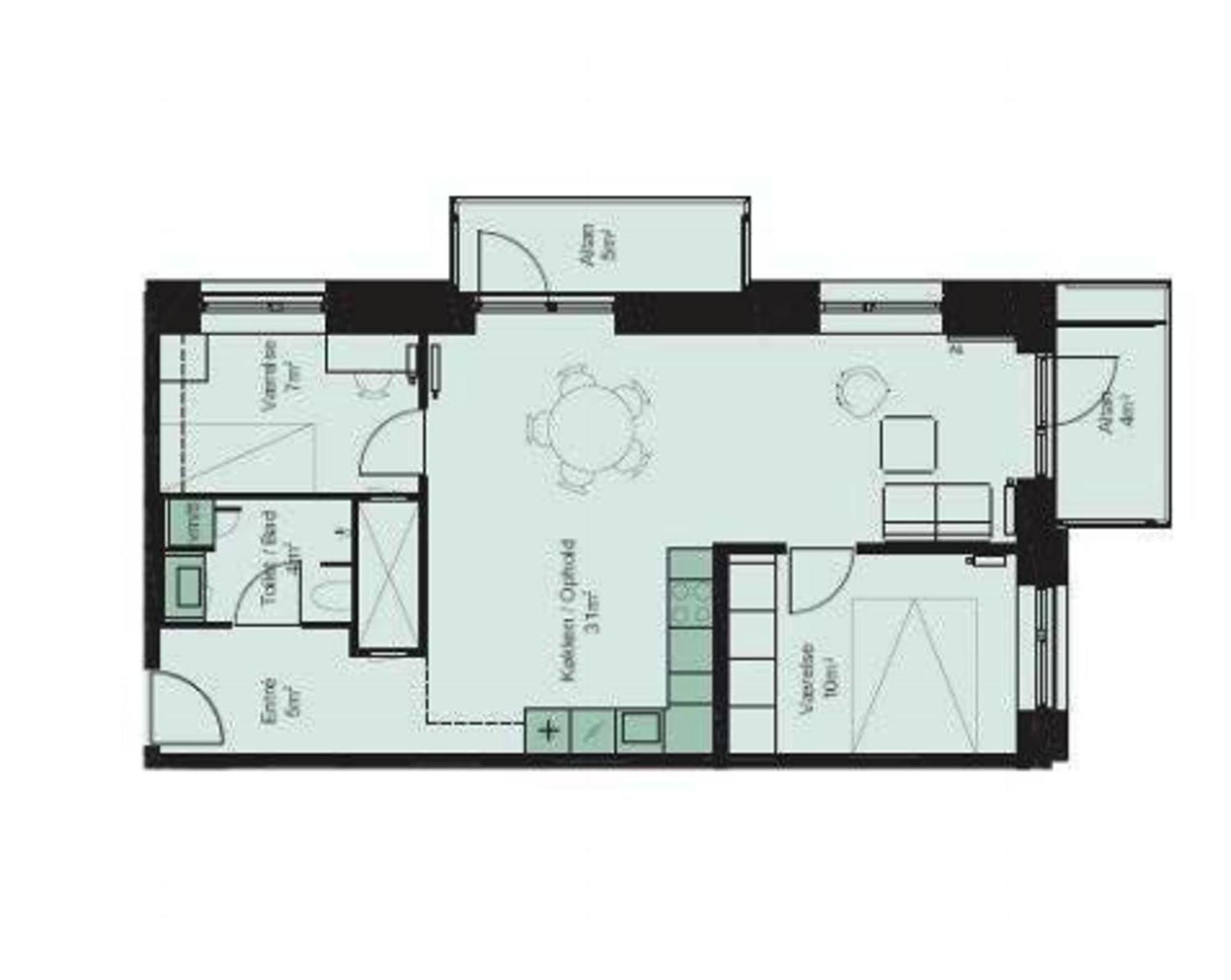 Apartment Great 2-bed W Balconies And Awazing Views *