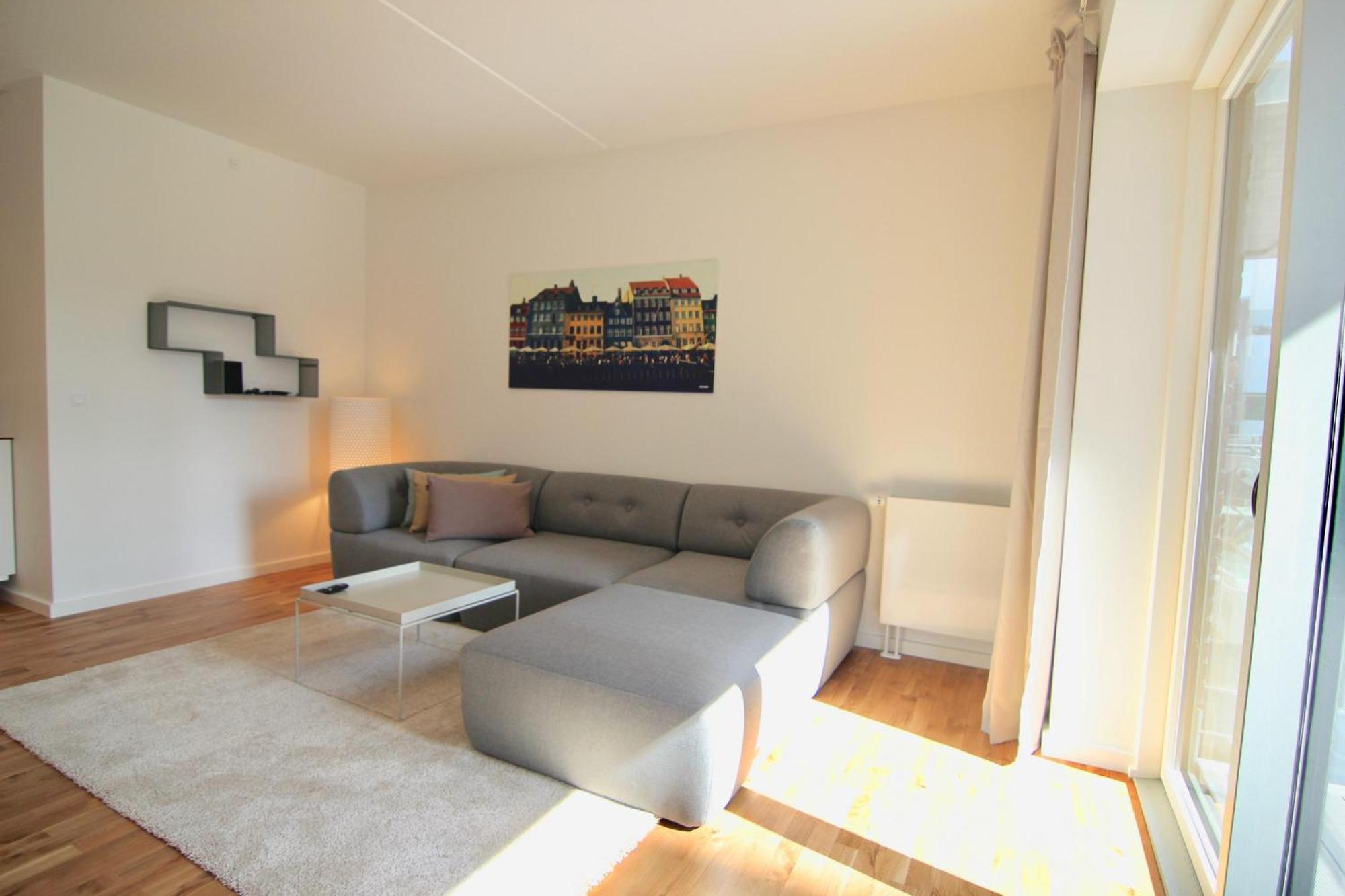 Lejlighed Fantastic 2-bed W Balcony In Orestaden København
