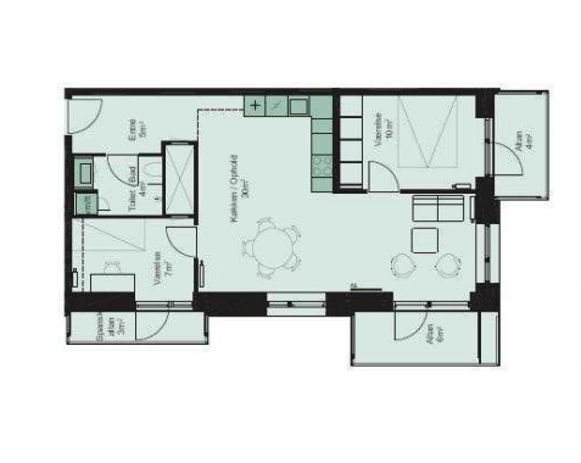 Stunning 2-bed Wbalconies And Beautiful Views * Copenhagen