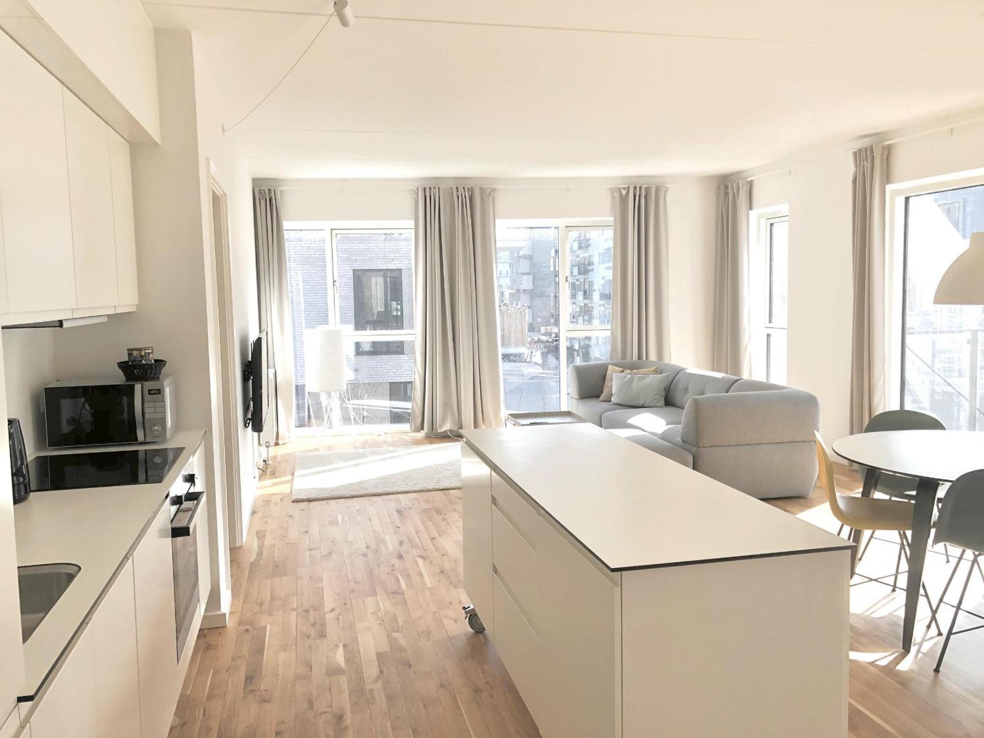 Fantastic 3-bed W Balcony In Orestad Copenhague