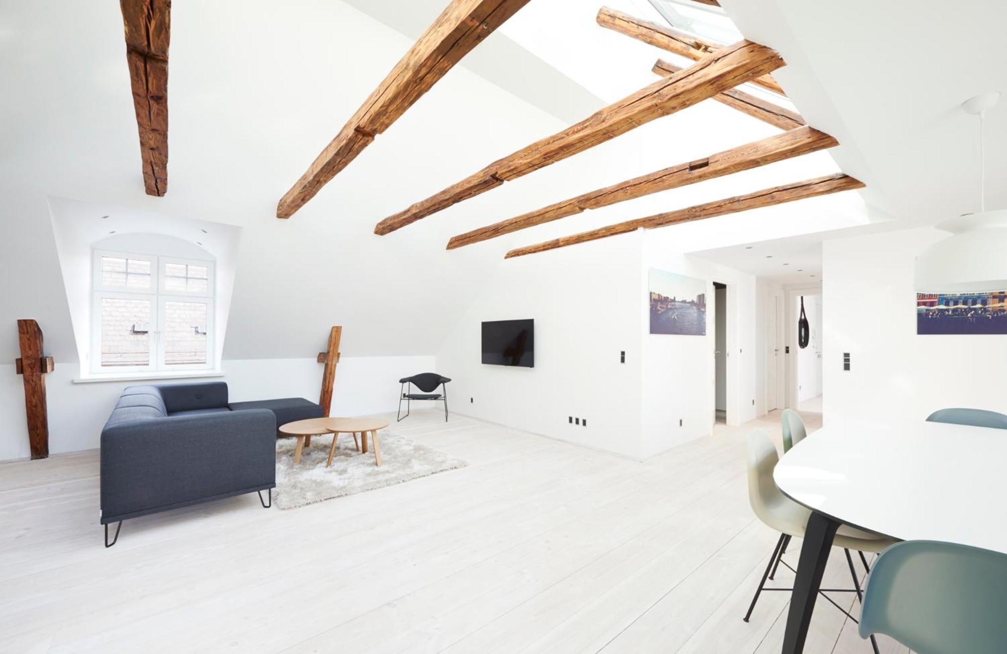 2-bed Penthouse With Elevator And Private Terrace Copenhagen