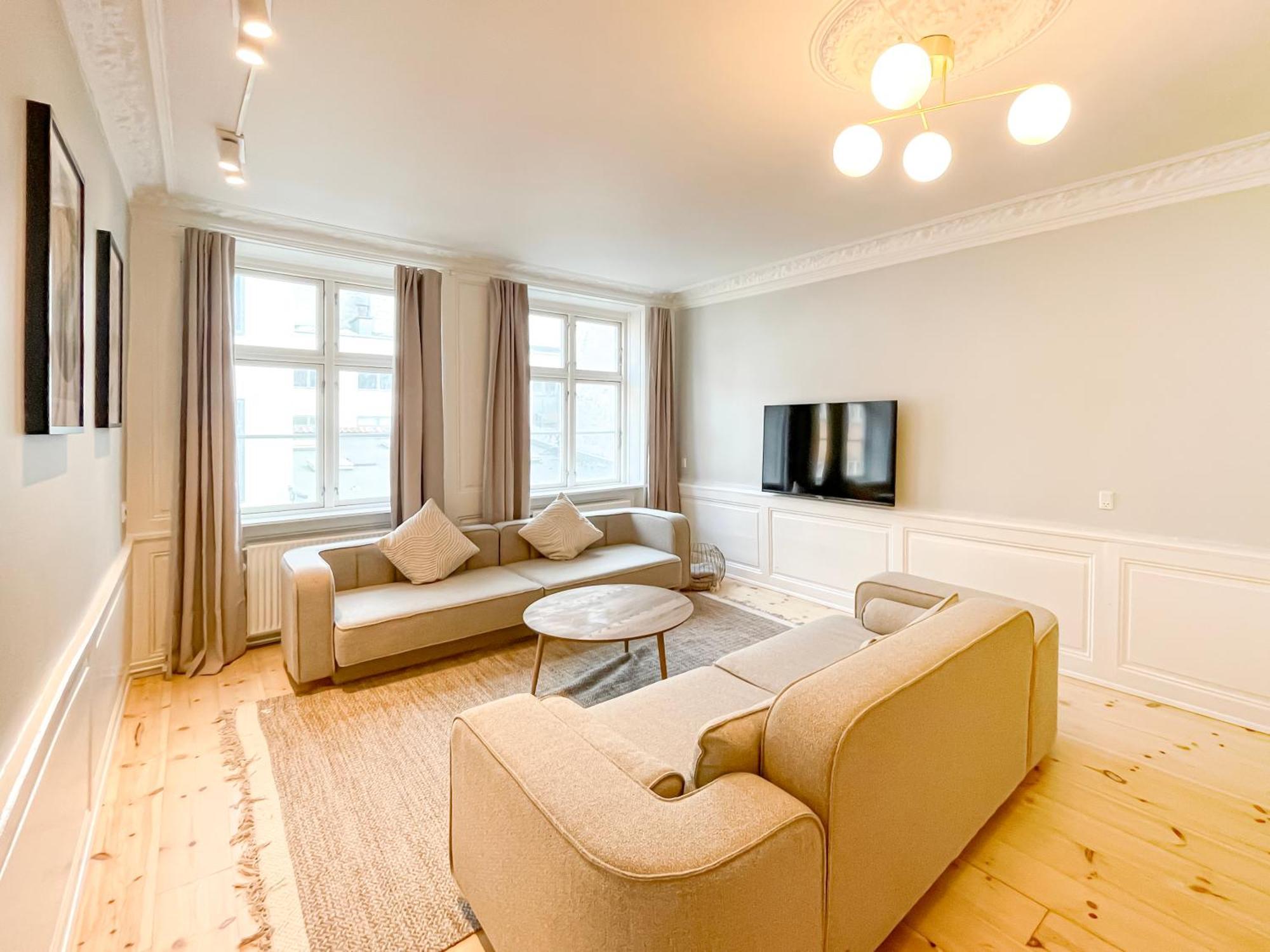 Big 4 Bedroom Flat With Bathtub By Cph Hall Square Apartamento Copenhague