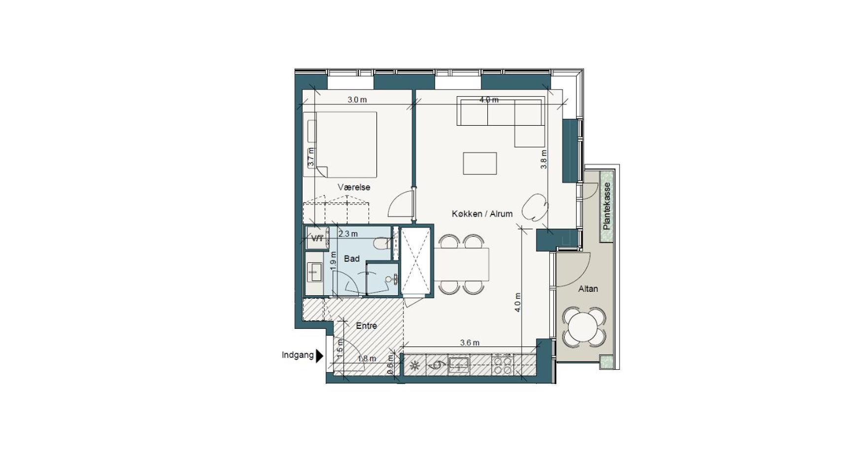 Nordhavn - Luxury 2-room With Sea View * Copenhagen