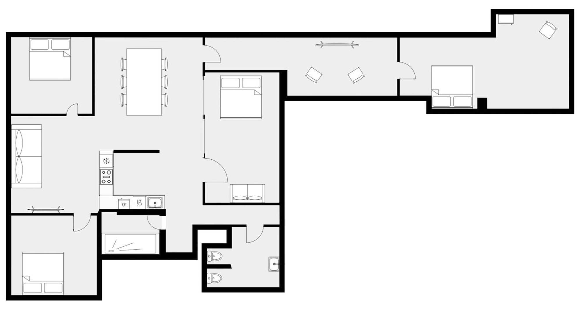 The Nyhavn Penthouse By Daniel&jacob's Huoneisto *