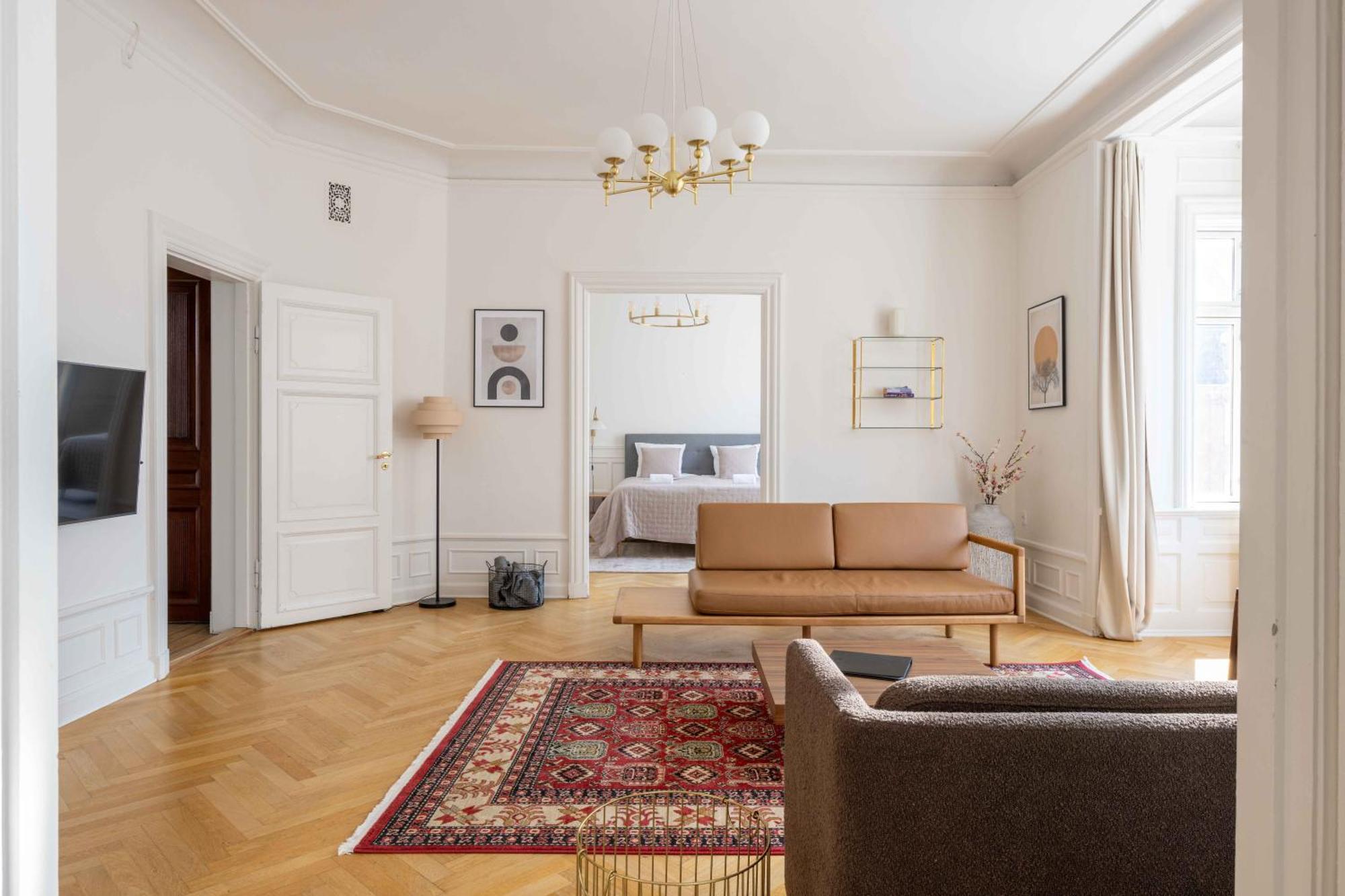 Apartment Lovely 3br Manor Flat 5 Min From Tivoli Gardens
