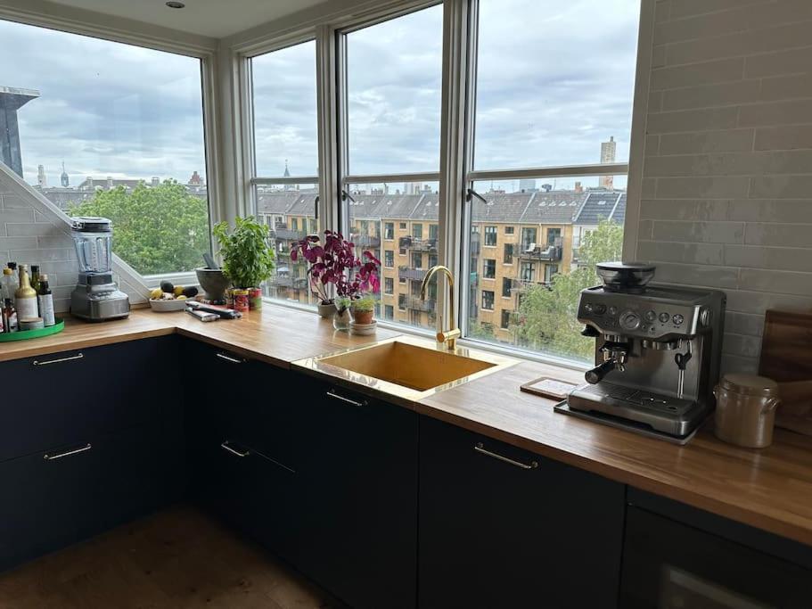 Appartement Penthouse Med Egen Tagterrasse
