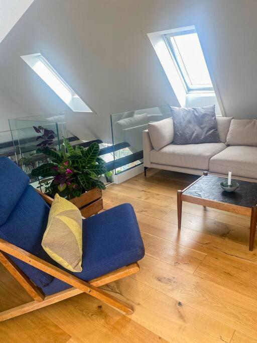 Appartement Penthouse Med Egen Tagterrasse