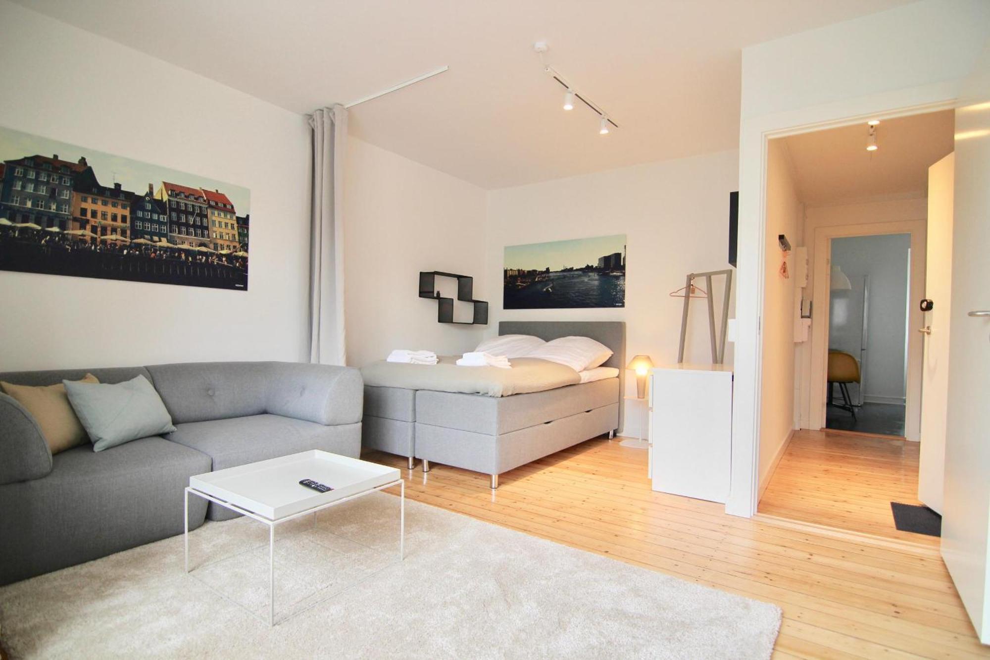 Refurbished W Balcony Appartement Kopenhagen