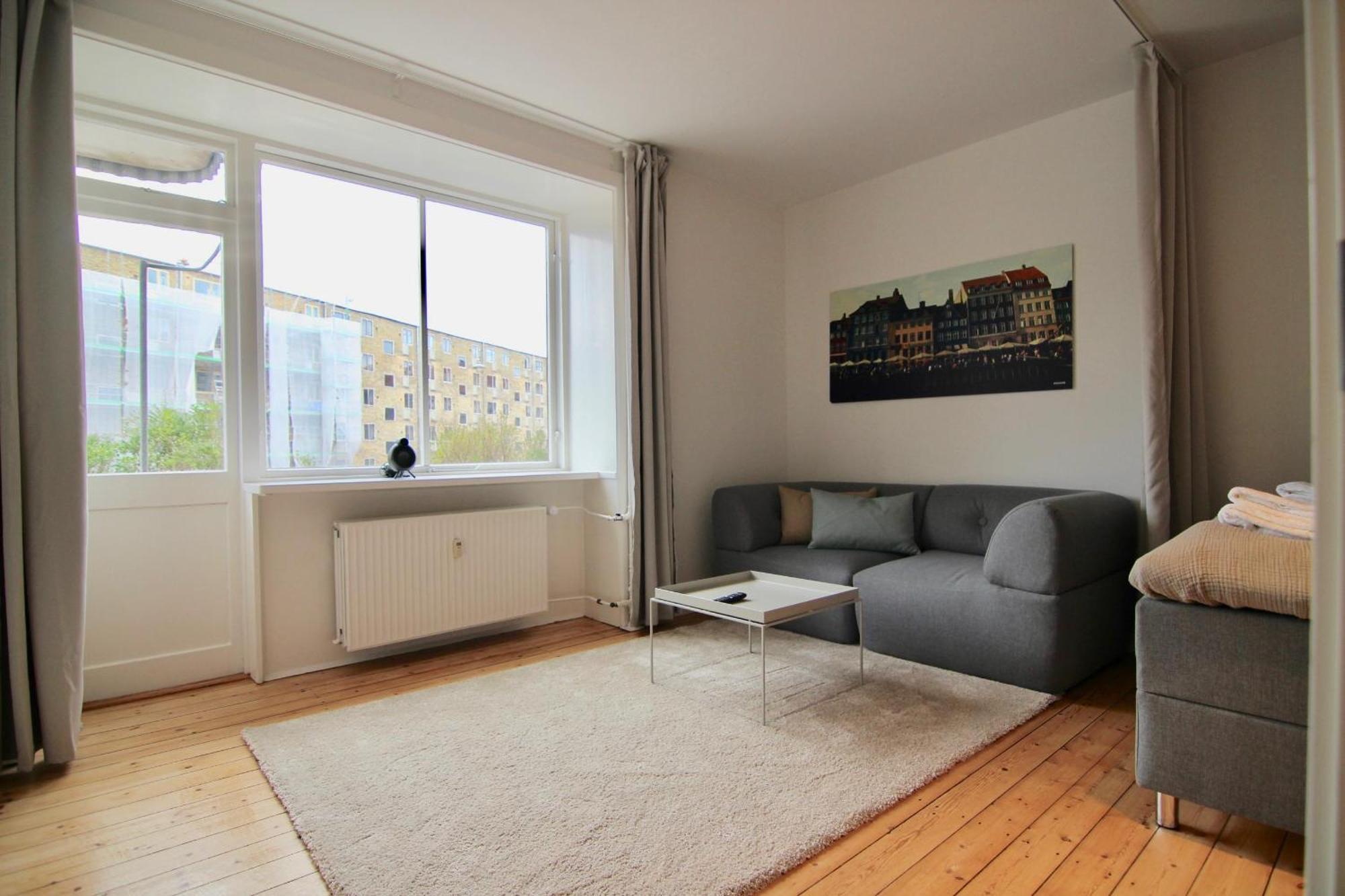 Refurbished W Balcony Apartment Copenhagen