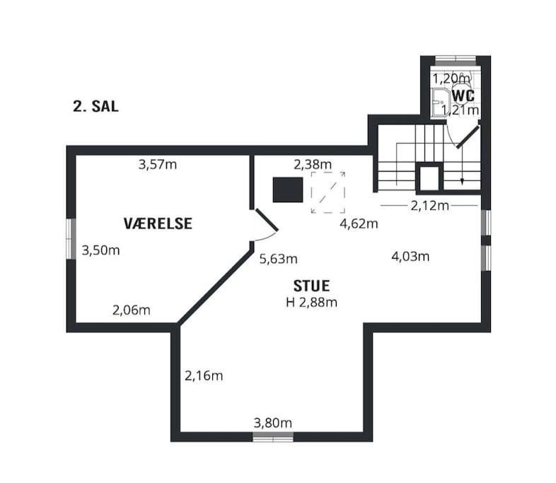 Flot Stort Hus I Valby Udlejes! Villa *