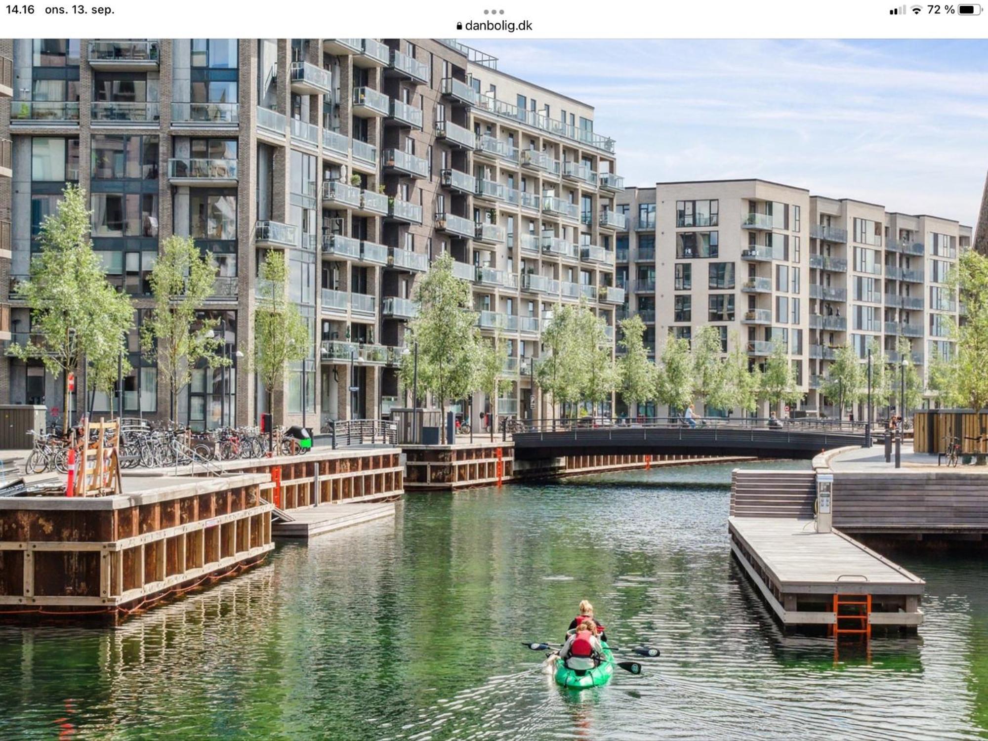 Luksuslejlighed Pa 7 Sal Med Elevator, Vestvendt Altan Og Udsigt Over Havn Og By Huoneisto