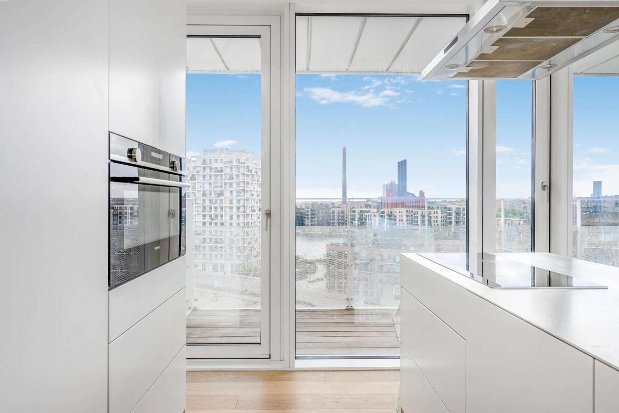 Luksurios 2br Penthouse Pa Islands Brygge Copenhague