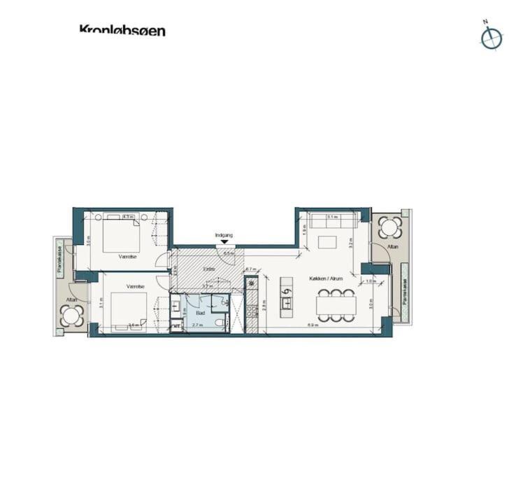 Brand New & Full Sea View In