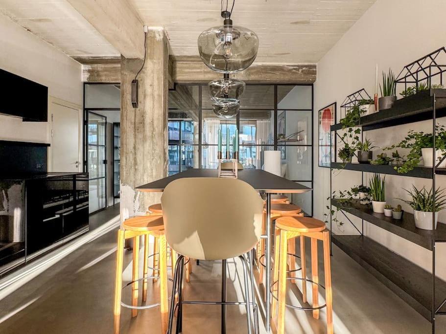 Stunning Industrial-style Loft By The Canals Apartment
