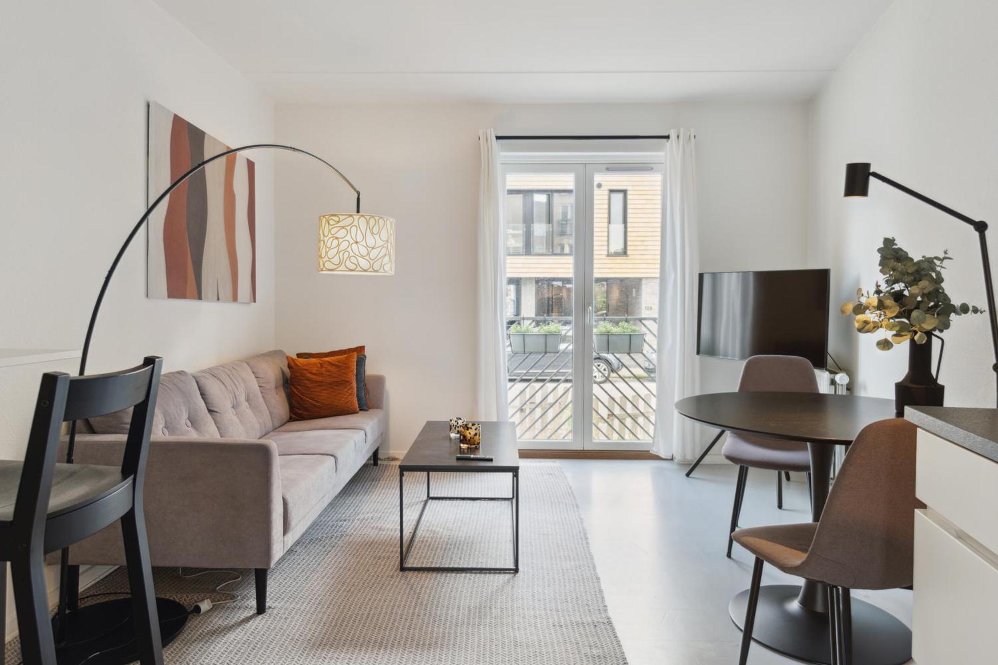Moderne Og Minimalistisk Lejlighed I Nv
