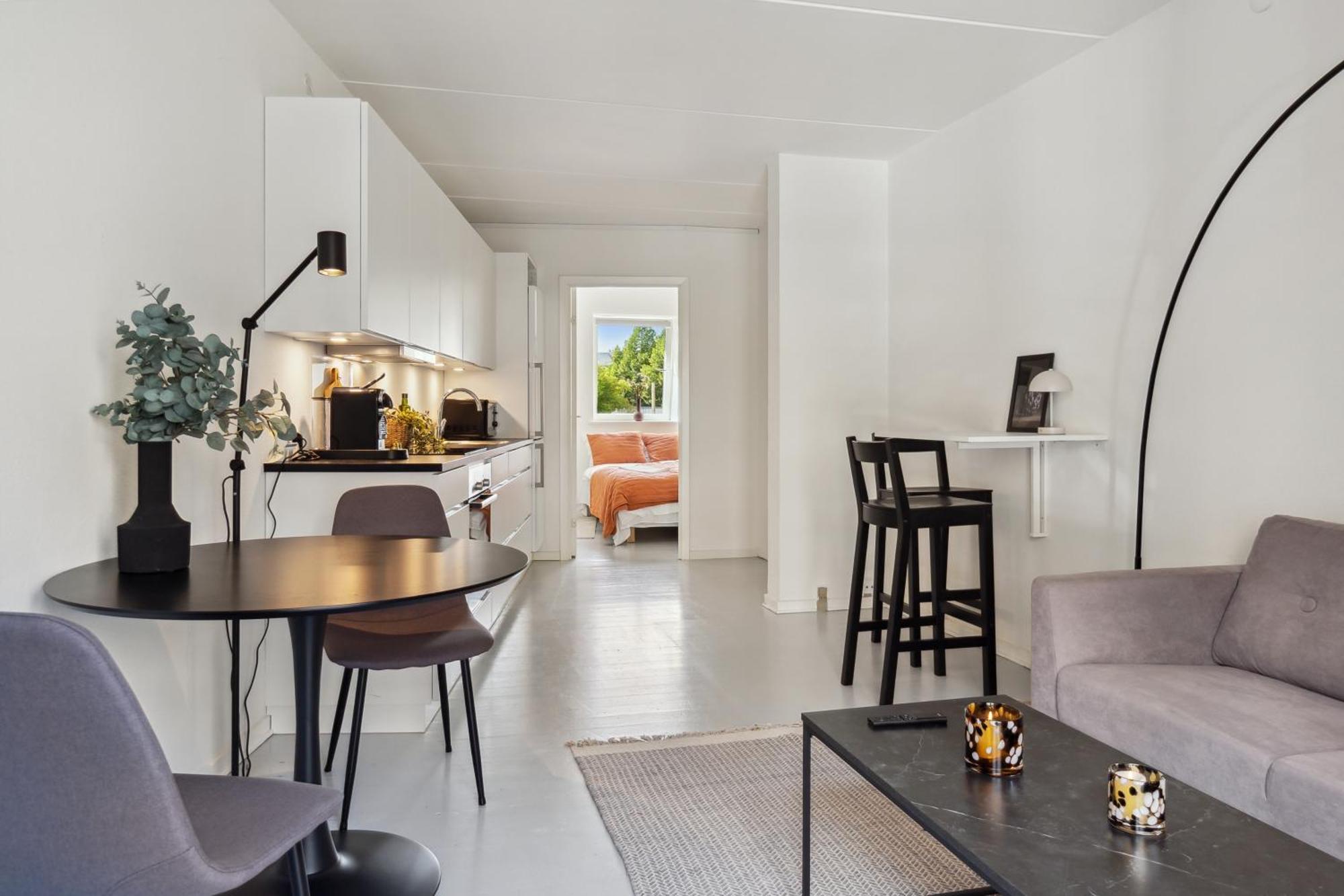 Apartment Moderne Og Minimalistisk Lejlighed I Nv Copenhagen