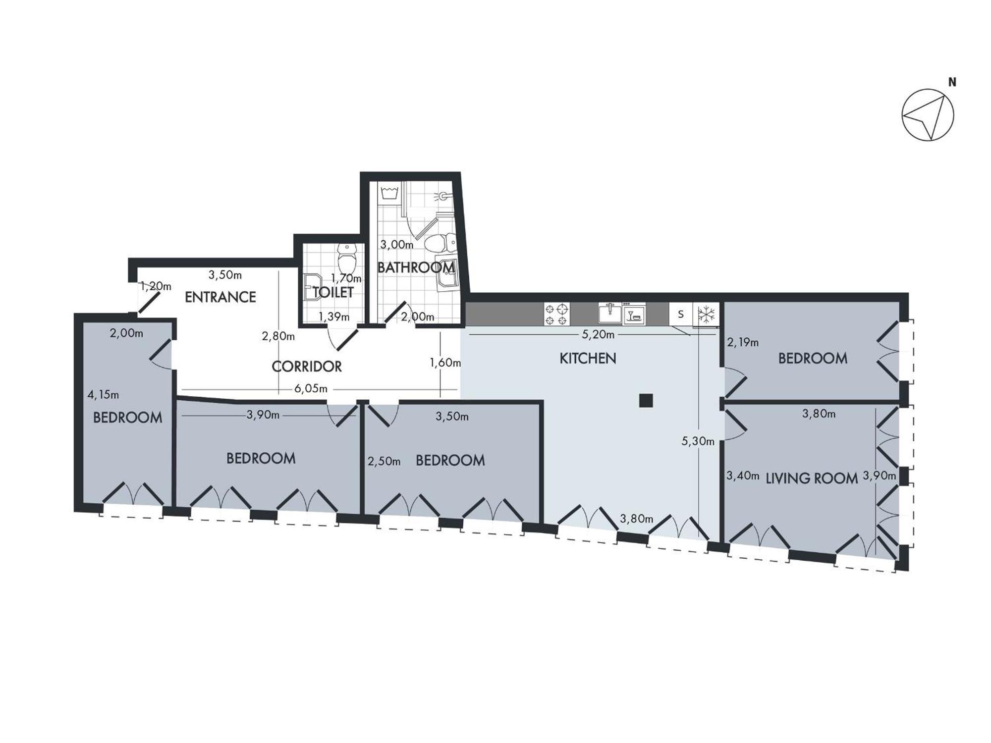 Sanders Leaves - Pleasant Four-bedroom In Downtown * København