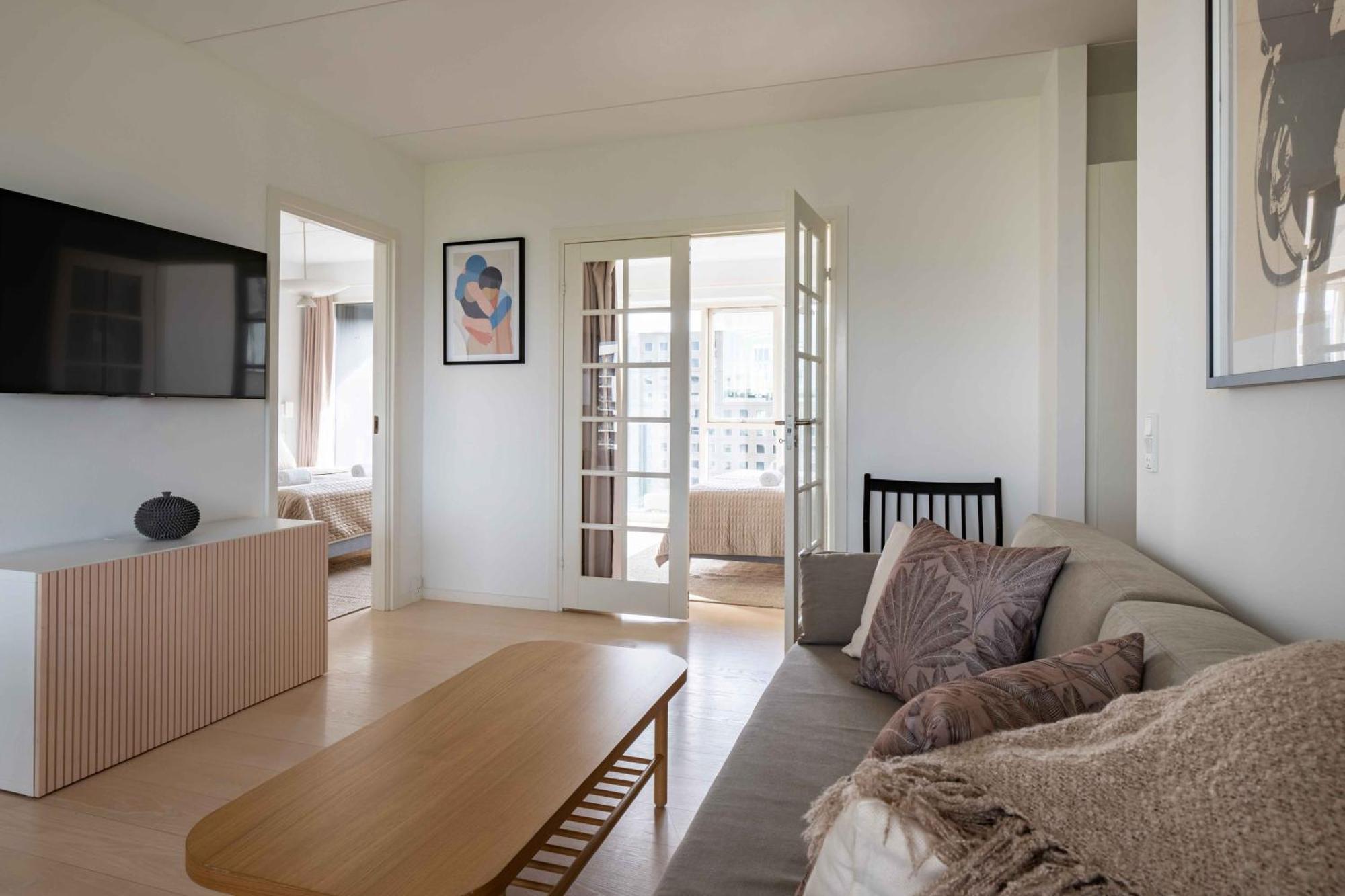 Stylish 3Br Apartment W Two Balconies * Copenhaga
