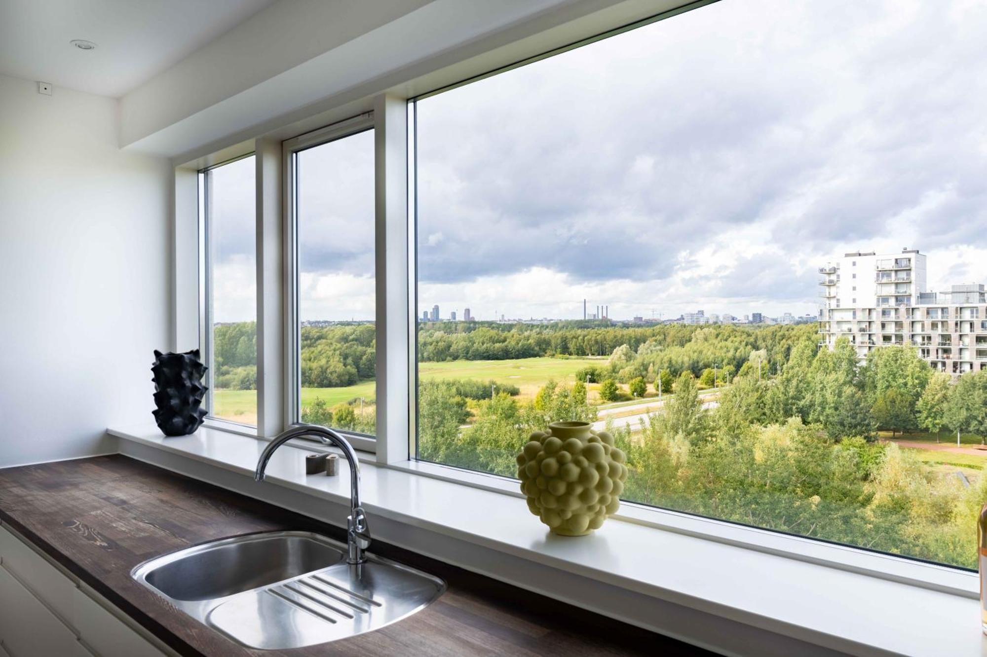 Apartamento Stylish 3Br Apartment W Two Balconies *