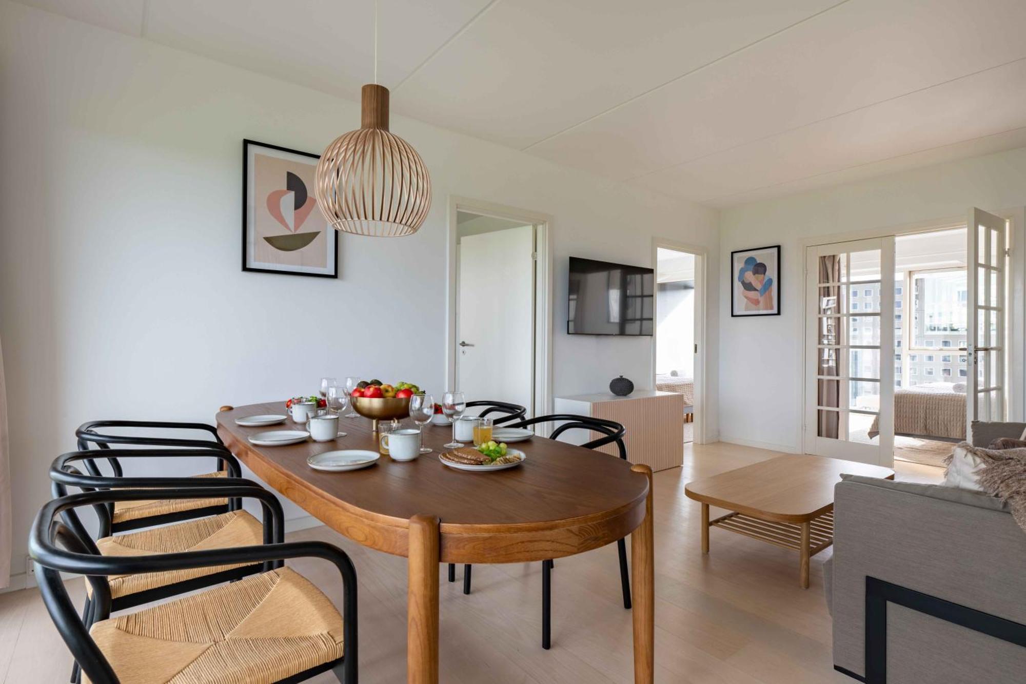 Stylish 3Br Apartment W Two Balconies Apartamento Copenhaga