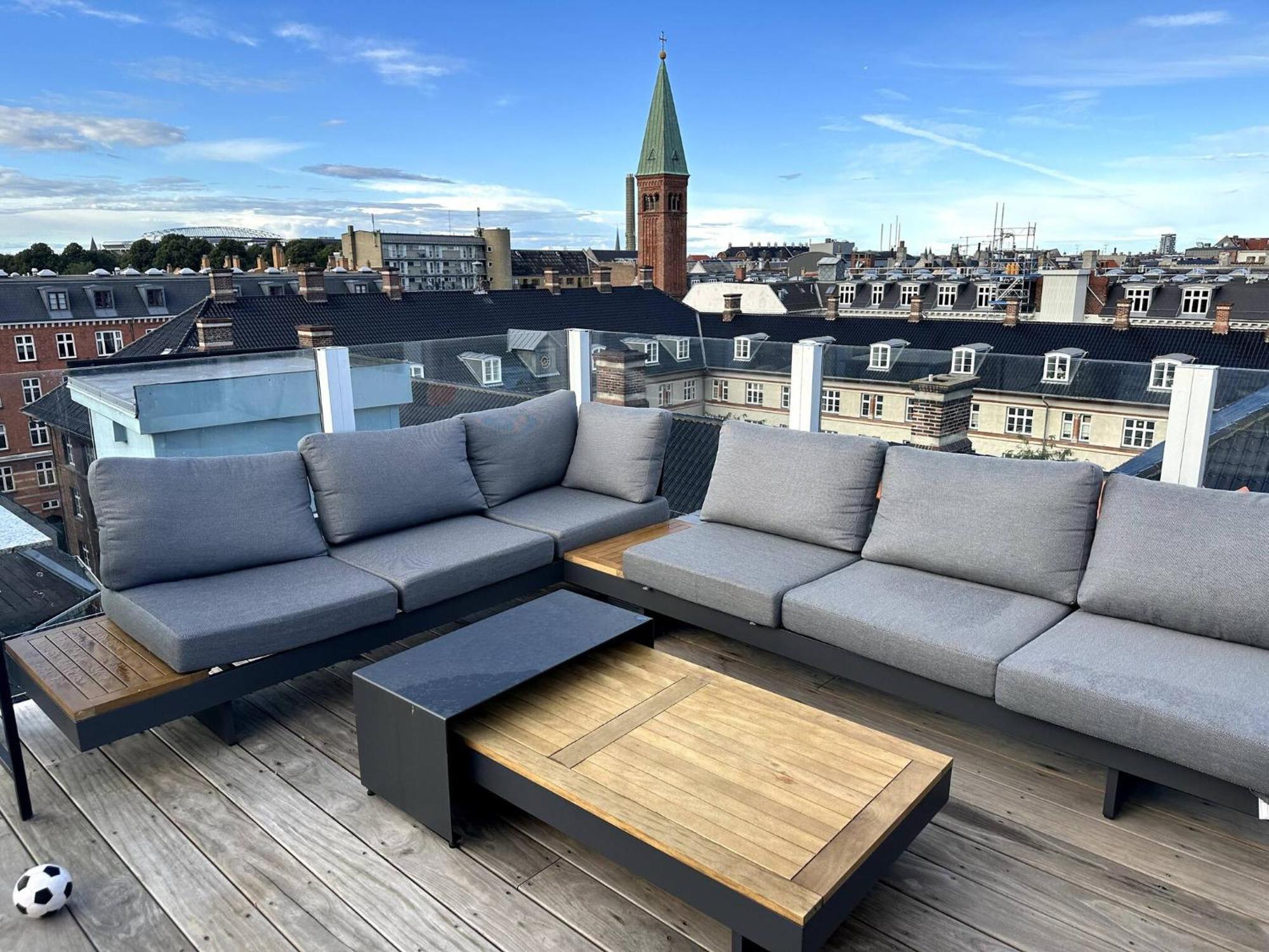 Penthouse With Private Rooftop Terrace Copenhague