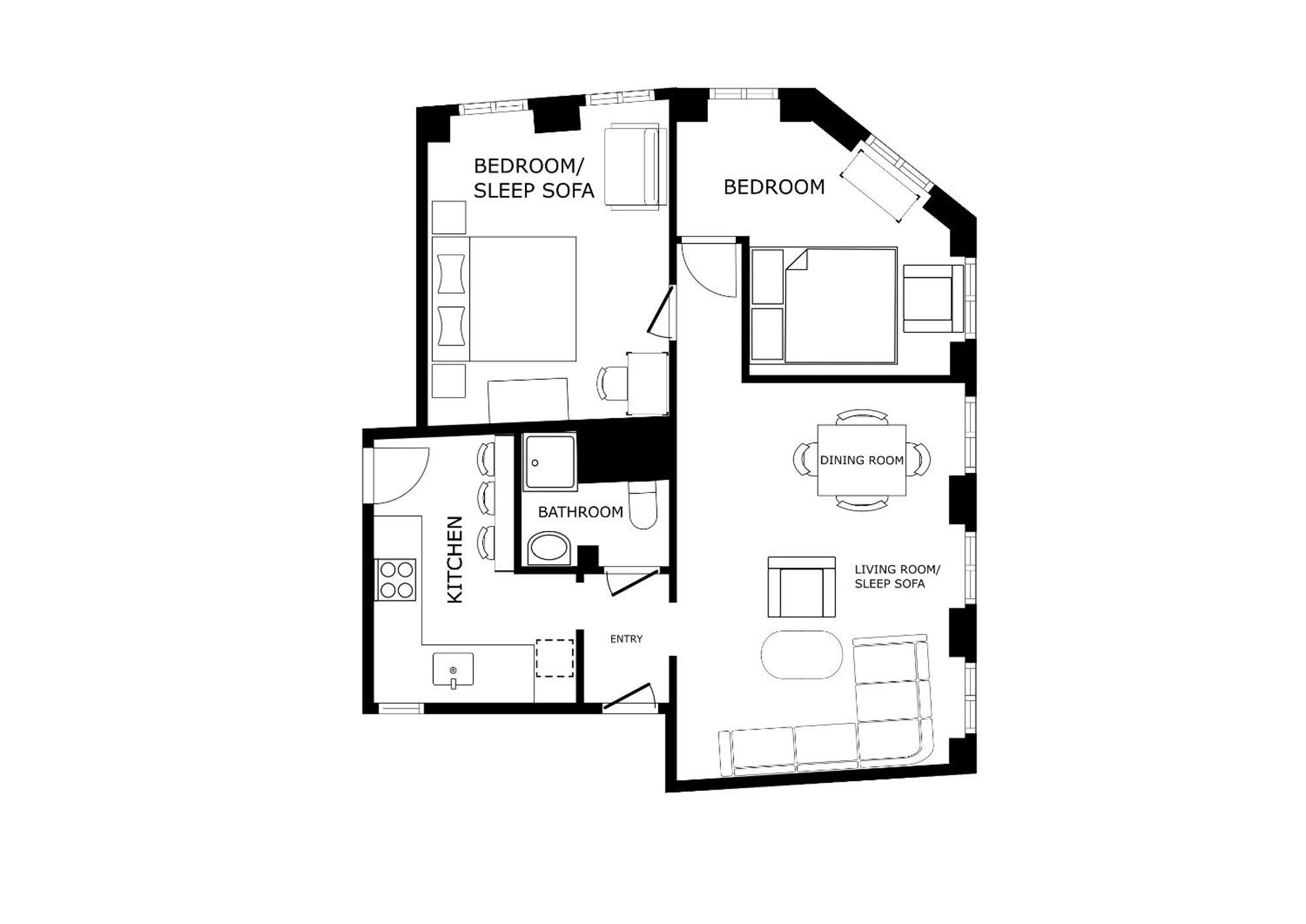 Perfect Super 2br Flat Apartamento *