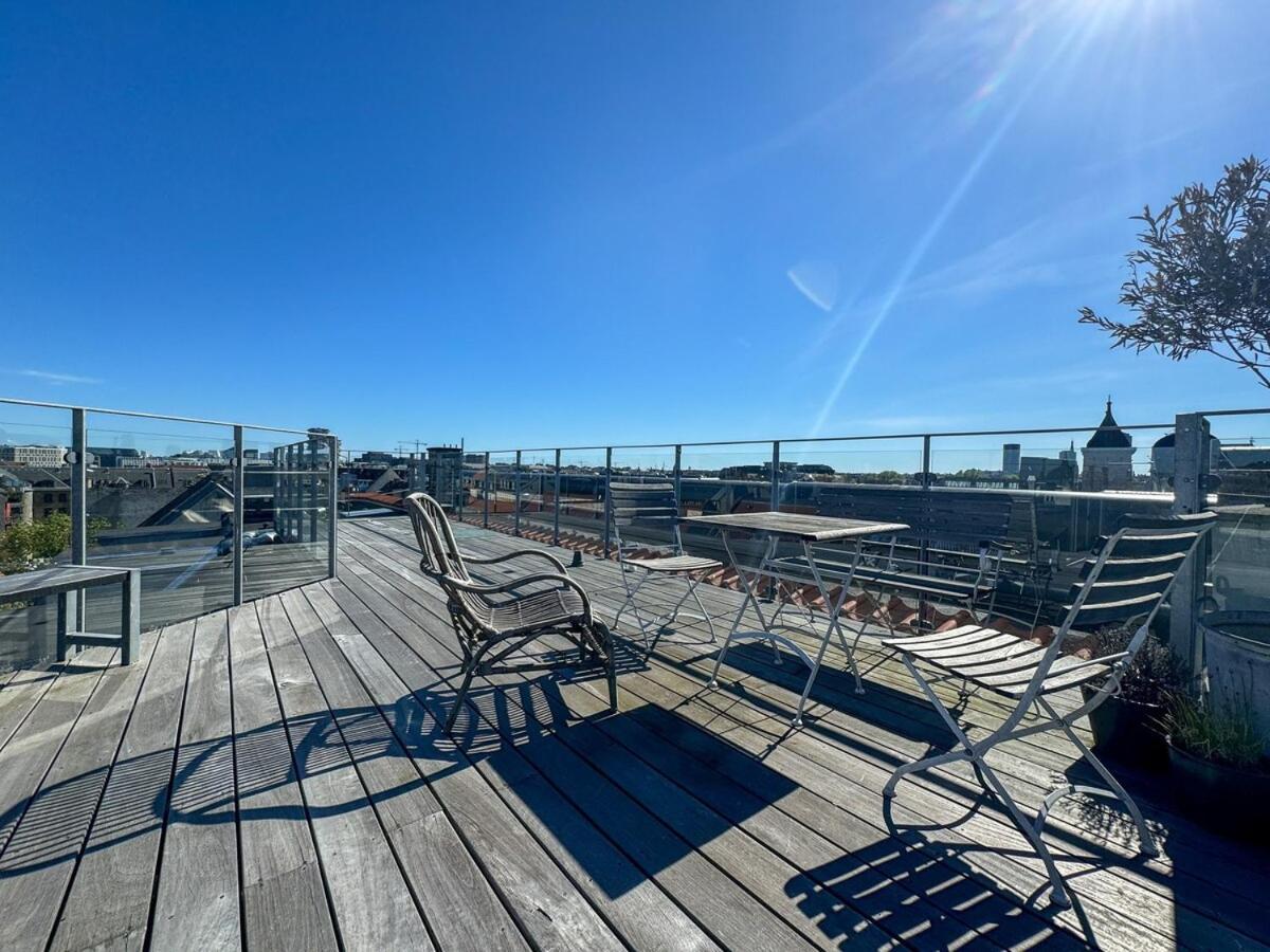 Penthouse With Panoramic Private Terrace * Kopenhagen