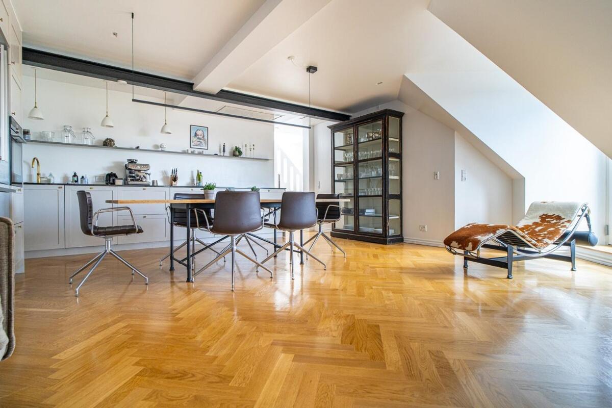 Penthouse With Panoramic Private Terrace * Kopenhagen