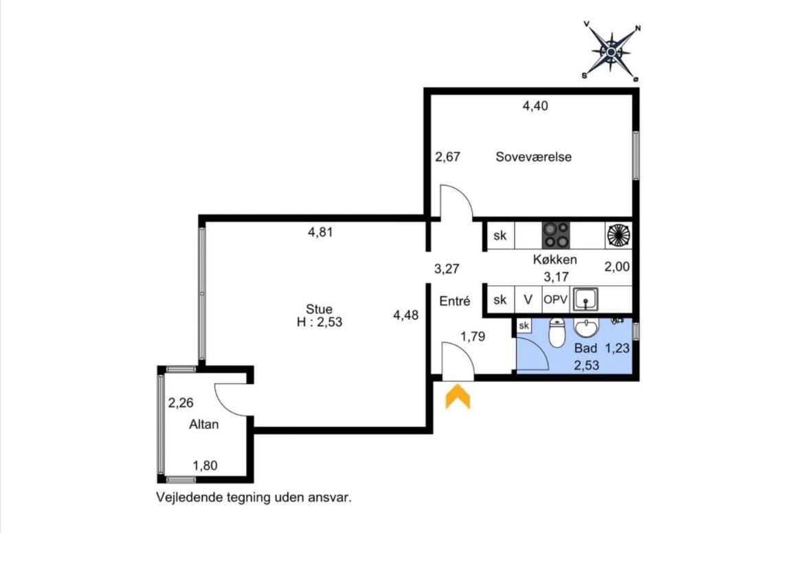 Lejlighed Cosy Near City, Beach, Metro & Airport