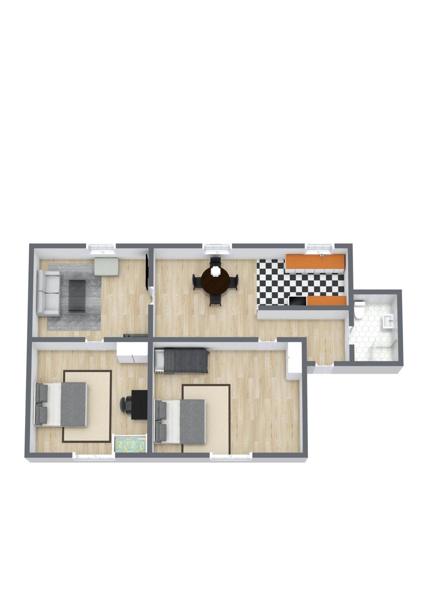 Stylish 5 Person Flat In Vibrant Urban Area Copenhague