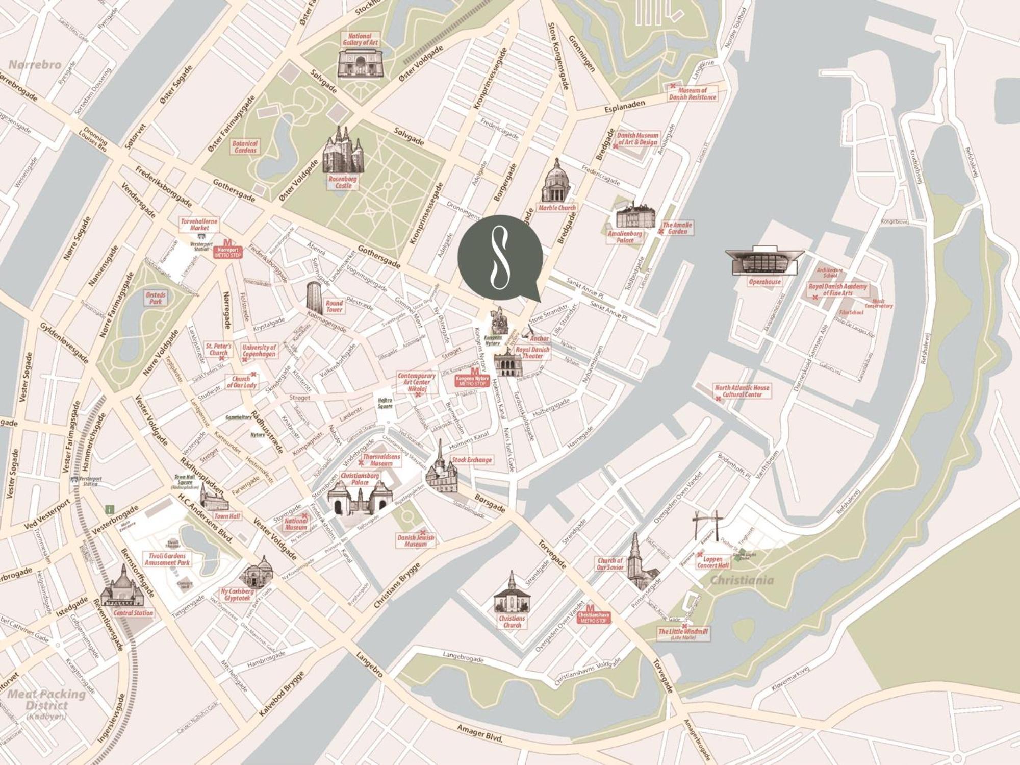 Apartment Sanders Main - Endearing Two-bedroom Duplex With A Balcony Next To Magical Nyhavn *