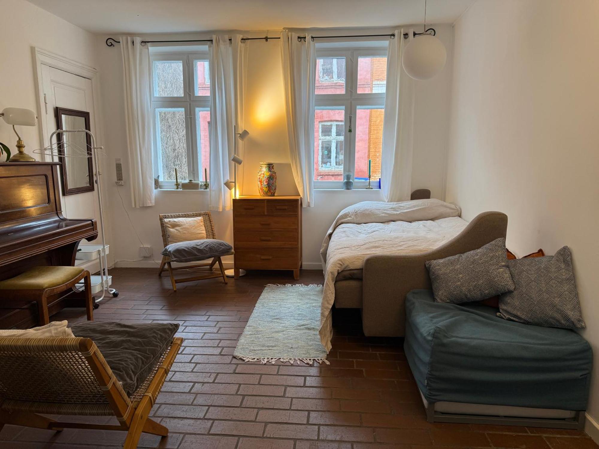 Cozy Center Chambers With Kitchen And Garden Copenhagen