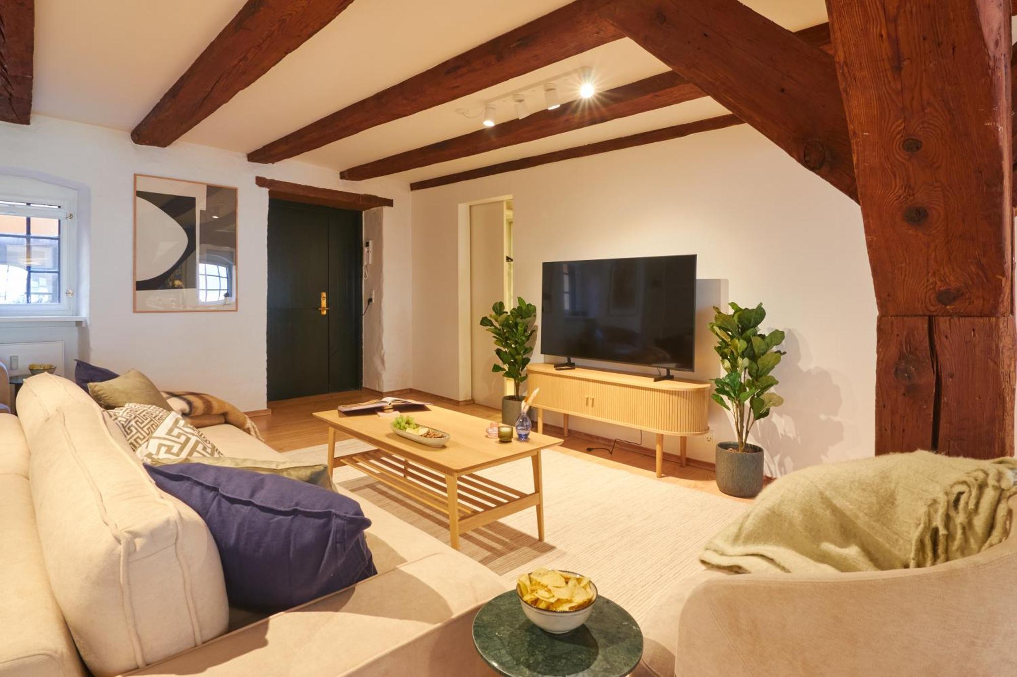 Appartement Warm 3br Loft With Exposed Beams Copenhague