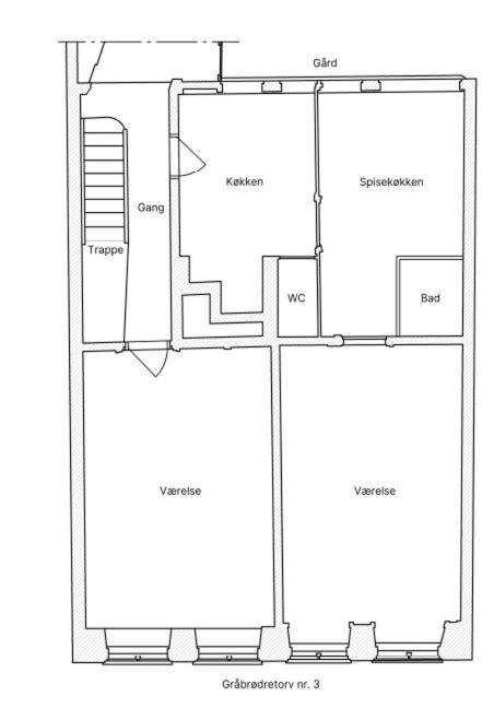 Historical 1 , 4 Persons Apartment Copenhagen