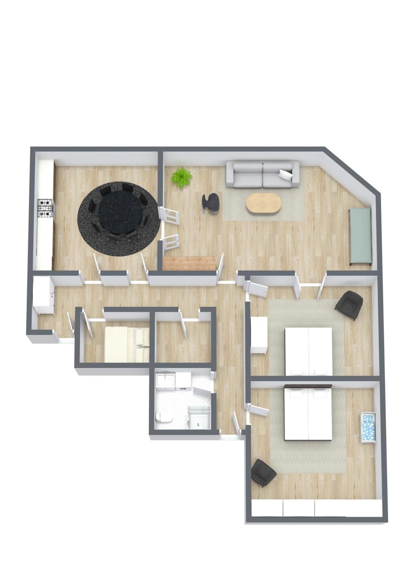 Stunning Premium With Private Rooftop Apartment *