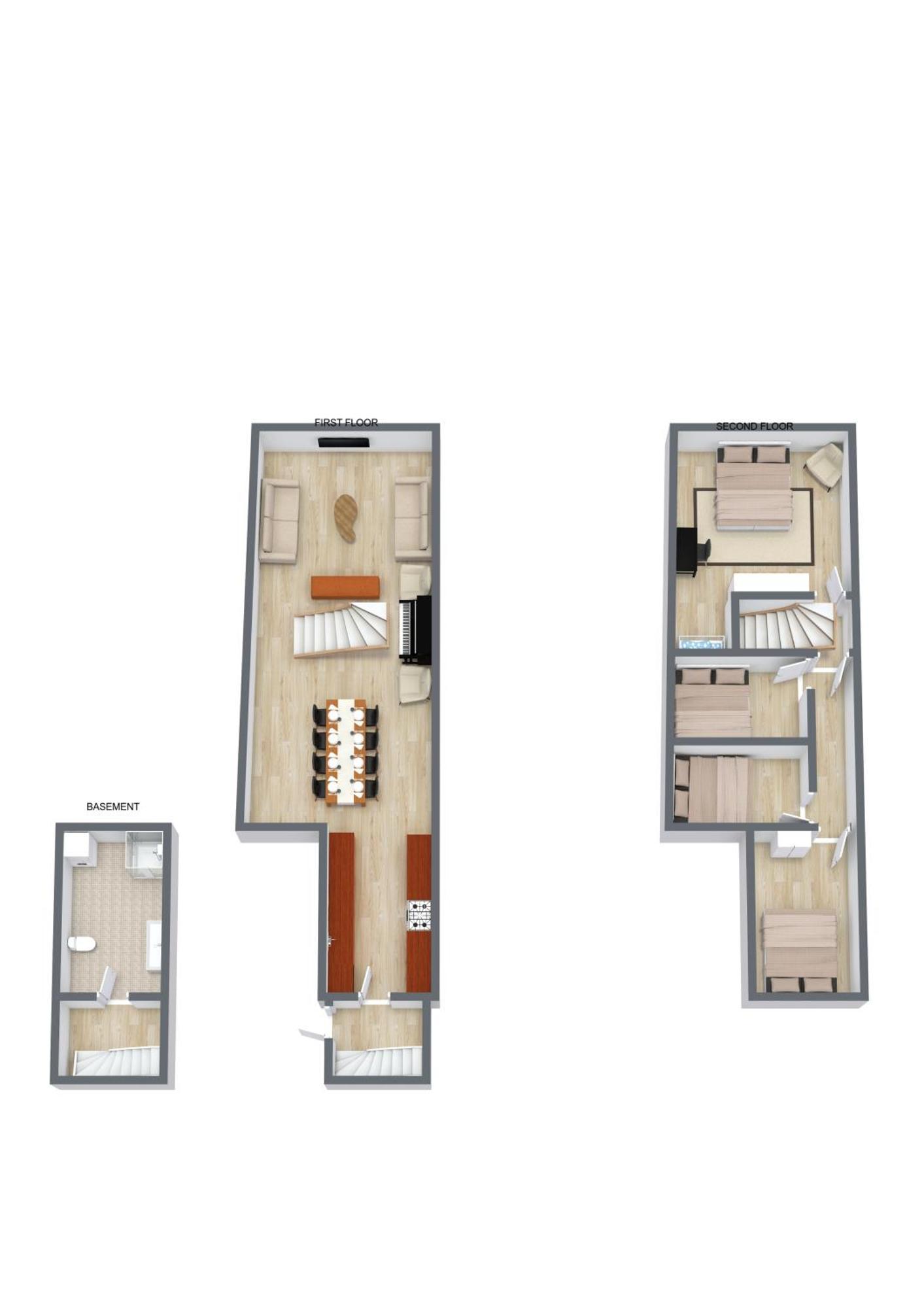 Charming 4br Duplex In Norrebro Appartement Kopenhagen