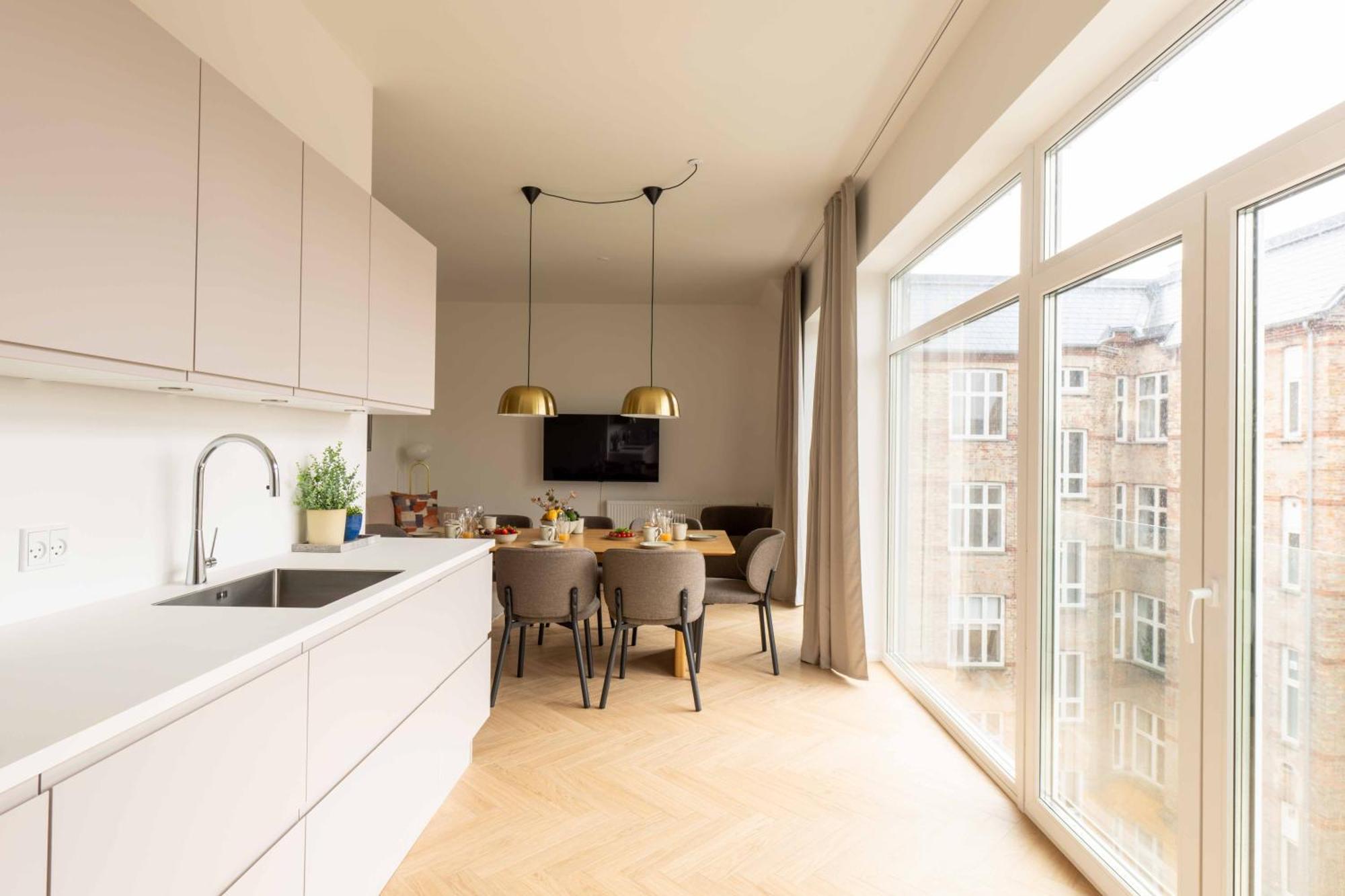 Stunning Premium With Private Rooftop Apartment Copenhagen