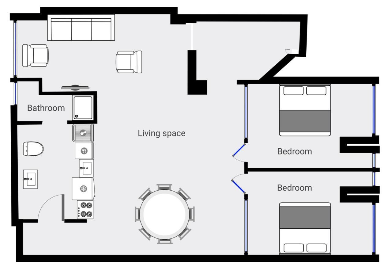 Apartamento Redecorated Luxury Home In Center