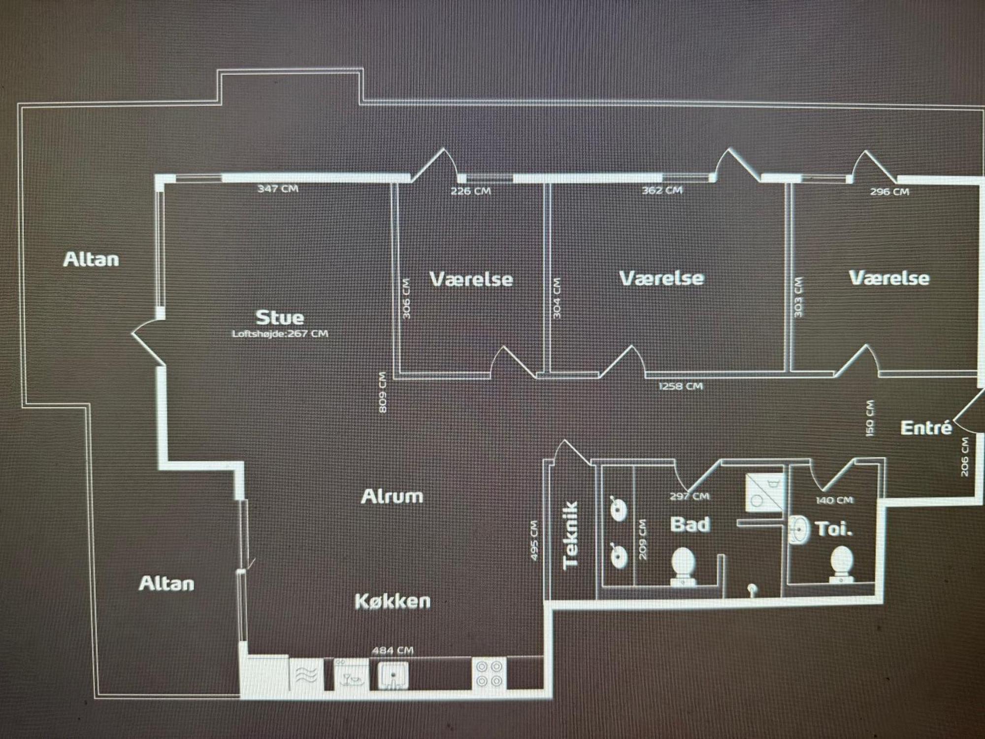 Laekker Med Vand Udsigt Pa Islands Brygge Appartamento *