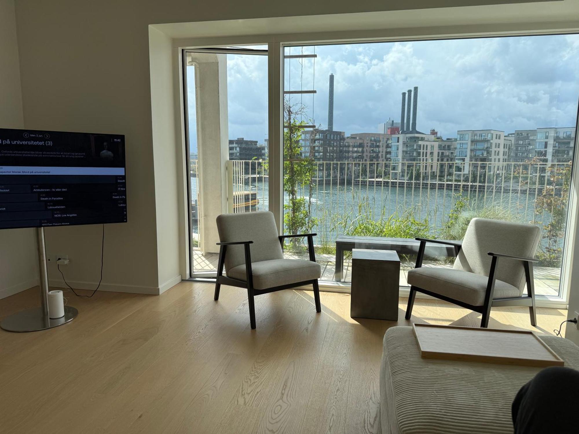 Laekker Med Vand Udsigt Pa Islands Brygge Appartamento *