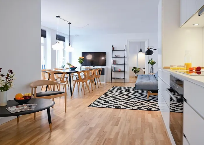 Sanders Tower - Chic Two-Bedroom Apartment In Charming Copenhagen