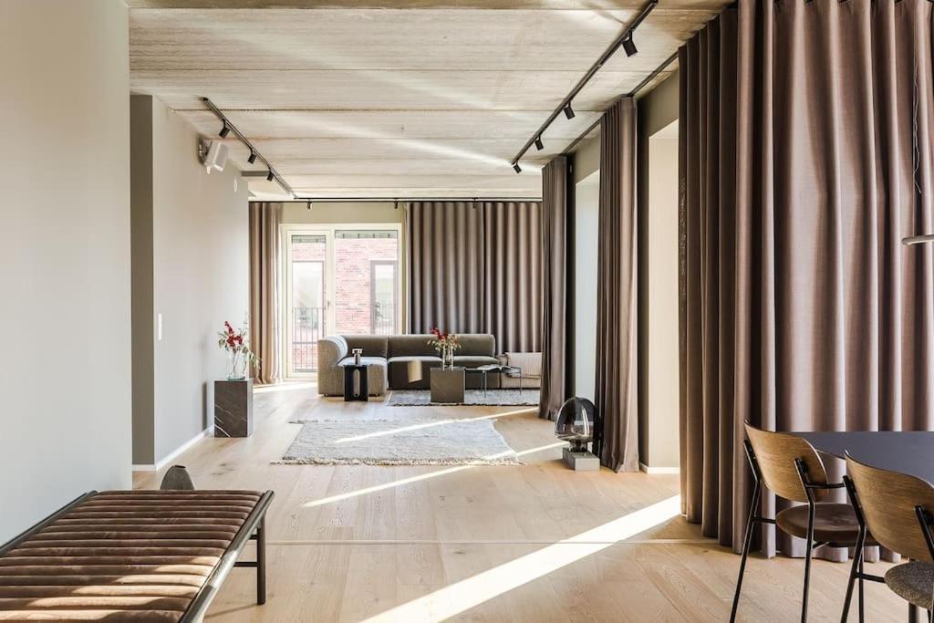 Penthouse W. Private Rooftop At The Waterfront Copenhague