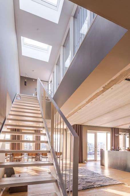 Penthouse W. Private Rooftop At The Waterfront Appartement Copenhague