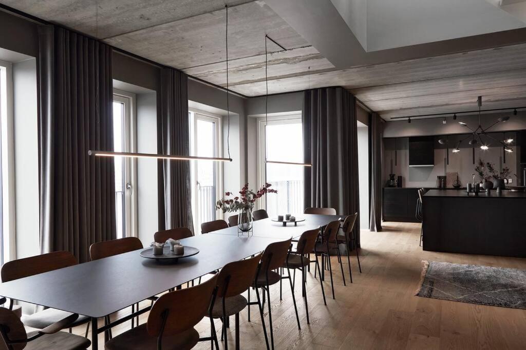 Appartement Penthouse W. Private Rooftop At The Waterfront Copenhague