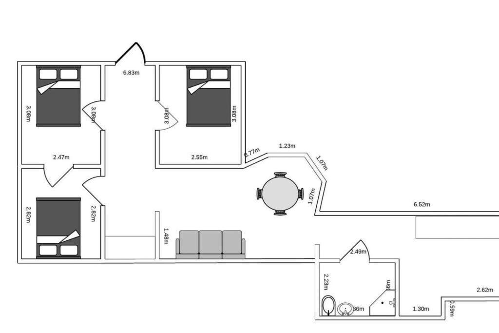 Spacious 3 Bedroom Manor Flat Next To Tivoli Copenhagen