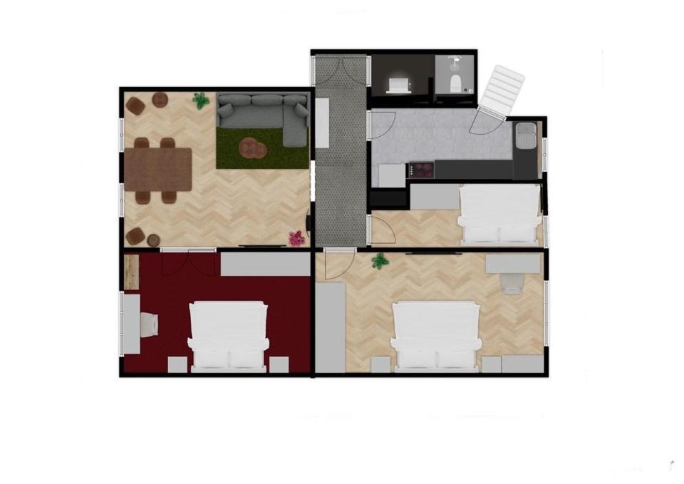 Centrally Located 4 Apartment