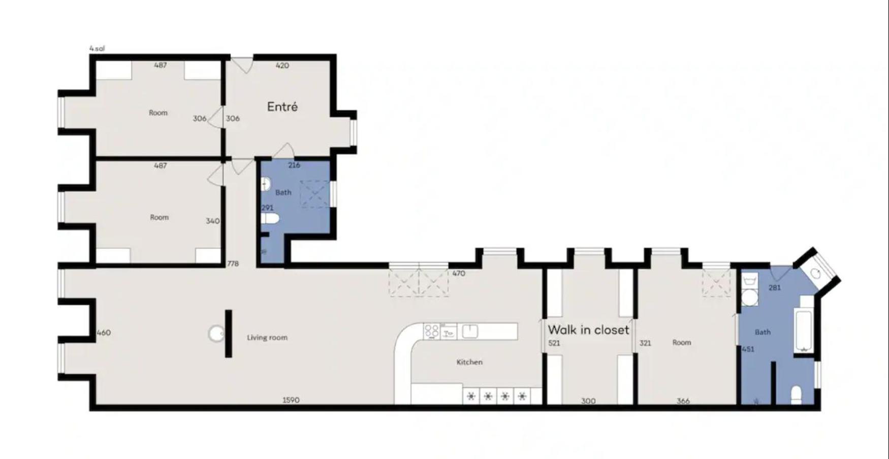 Stunning Penthouse A Location *