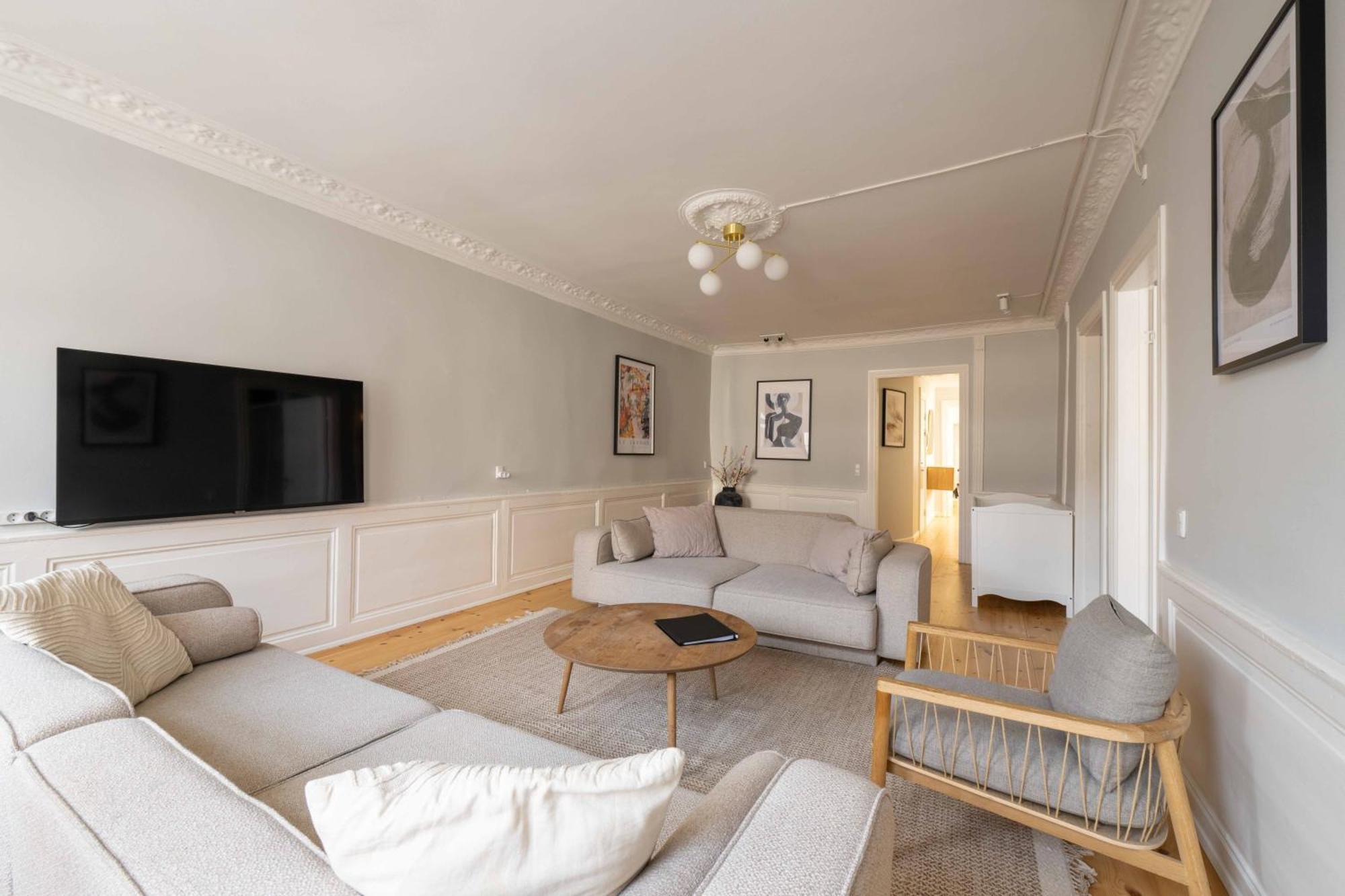 Apartment Big 4 Bedroom With Bathtub By Cph Hall Square Copenhagen